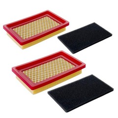 HOODELL 2 Pack 951-10298 Air Filter + Pre Cleaner for MTD Cub Cadet SC100…