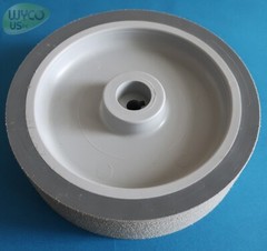 WHEEL w/TAPER (NOT SPLINE), 198mm, FOR TENNANT T3, T3+, T3e SCRUBBERS ONLY, 3F8