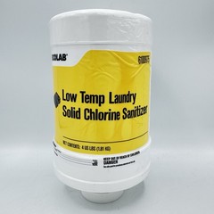 Ecolab 6100975 Low Temp Laundry Solid Chlorine Sanitizer 4lb (sold Individually)