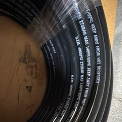 4000 PSI Pressure Washer Hose 3/8 in 100 ft Max 140F w/ Fittings Adapters