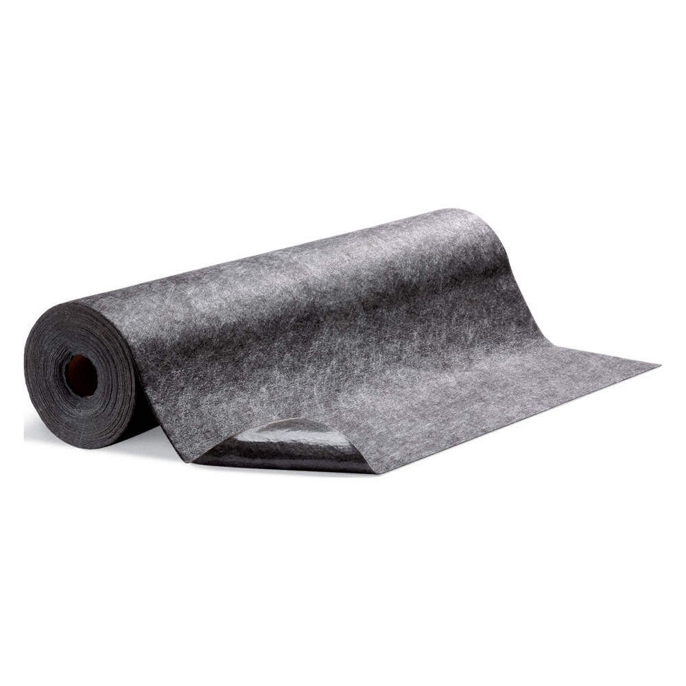 PIG GRP48200-GY Absorbent Roll,Universal,Gray,100 ft.L 45GN75