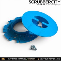 Pad Retainer Blue RH Thread fits Aztec Lowrider Propane Buffer Repl 201-792455