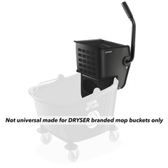 OPEN BOX – Side Press Wringer for Commercial Mop Bucket, 26 and 33 qt -Black