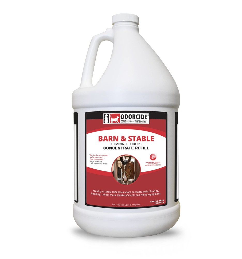 Odorcide Barn & Stable Odor Eliminator for Strong – 64oz Concentrate