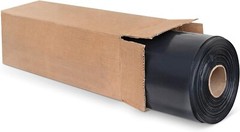 Plasticplace Black Compactor Bag Tubing, 4.0 Mil (1 tube/Case)