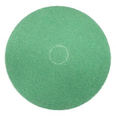 ABILITY ONE 7910-00-820-9900 Scrubbing Pad,17 in Dia,Green,PK5 52HU05