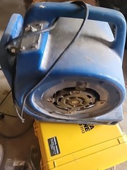 Crusader 3500 3 Speed Air Mover Carpet Dryer 1/12 HP Industrial Floor Dryer Read
