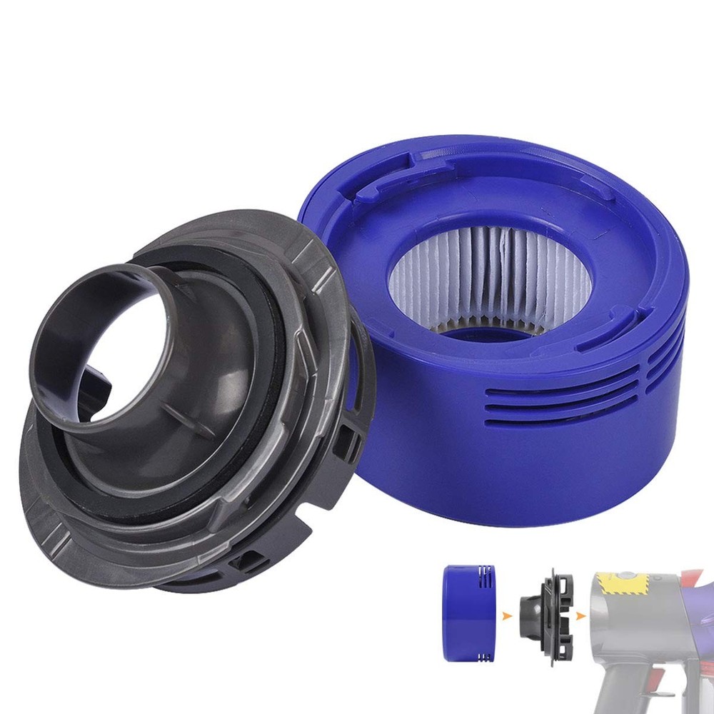 KeeTidy Post HEPA Filter Replacement & Motor Cover Compatible with 1+1 Pack