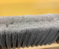 Carlisle 4501623 36″ Push Broom Head Gray Flagged PP Sweep Industrial Cleaning