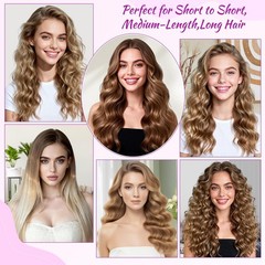 YTCHYYSK Upgraded Large Round Volumizing Brush Attachment for 3.3in, Rose