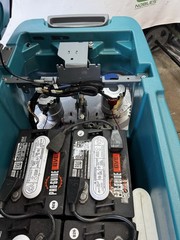 Tennant T500e Walk-Behind Floor Scrubber 32”/24V NewBattery SN1221 Low Hours 272