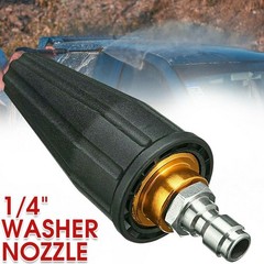 3600PSI High Pressure Washer Release Jet Wash Quick Rotating Turbo Nozzle Tip