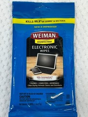 Weiman Disinfectant Electronic Wipes Lot 6 Packs 90 Wipes Screen Cleaner