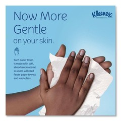 Kleenex 01890 9.2 in. x 9.4 in. 1-Ply Multi-Fold Paper Towels – WT (2400/CT) New