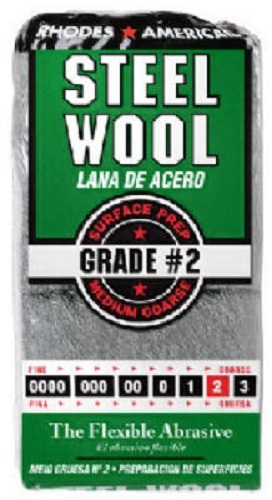 (6) ea Homax 10121112 12 packs #2 Medium Coarse Steel Wool Pads