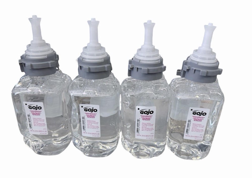 GOJO Antibacterial Plum Foam Handwash 8712 8712-641-ES-F Box W/4 PCs