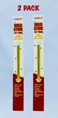 Catchmaster 24” Gold Stick Restaurant Fly Traps 2 Pack House Fly Fruit Fly Traps