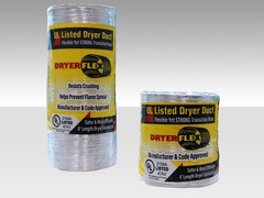 Inovate DryerFlex – 4″ Flexible Hose for Laundry Dryer (4′ Length) 4′ Length