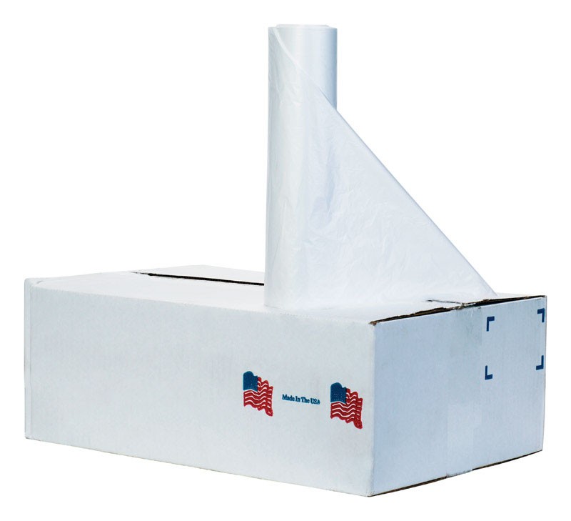 Noramco R404812N 45 gal. White Plastic Twist Tie Trash Bag Liner 40 x 48 in.