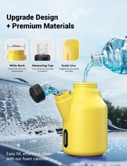 AUTOWN Foam Cannon for Pressure Washer, Car Wash Sprayer with Yellow