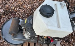 Pioneer Eclipse 420BU 28″ Propane Floor Buffer with dust skirt.