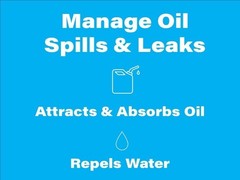 Oil Only Absorbent Pads – for Bilges, Boats, Vehicles and Tools – 6 Pack, Whi…