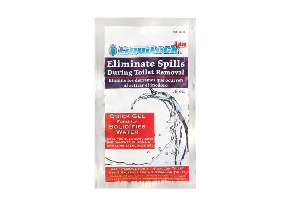 Oatey 31416 LiquidLoc(TM) Absorbent, 0.6 oz, No 1 Count (Pack of 1), Color