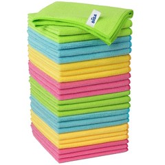 MR.SIGA Microfiber Cleaning Cloth, Pack of 24, Size:12.6″ x 12.6″