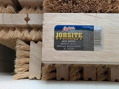 (24) Quickie Jobsite Professional Acid Brush HEAD ONLY Threaded Handle Tampico