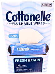 Cottonelle Freshcare Flushable Wipes 12 Count 504 Wipes