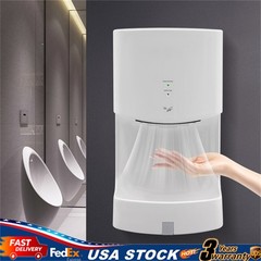 1000W Automatic Wall Mounted Hand Dryer Electric Jet Hand Dryer with Drip Tray