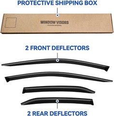 Window Visors Rain Guards for 2018-2024 Toyota Camry, Out-Channel Window Vent