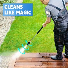 Yupjlia Turbo Nozzle Pressure Washer, Premium 4000 9.00 cubic inches, Black