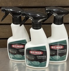 3 Pack – Weiman GRANITE CLEANER & POLISH – 12 fl oz
