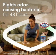 Clorox Wipes Disinfecting Bleach-Free Cleaning Wipes Crisp Lemon – 85 wipes