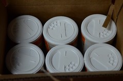 Case of 6 Nilosorb Deodorizing Liquid Spill Moisture Absorbent Granules Shaker