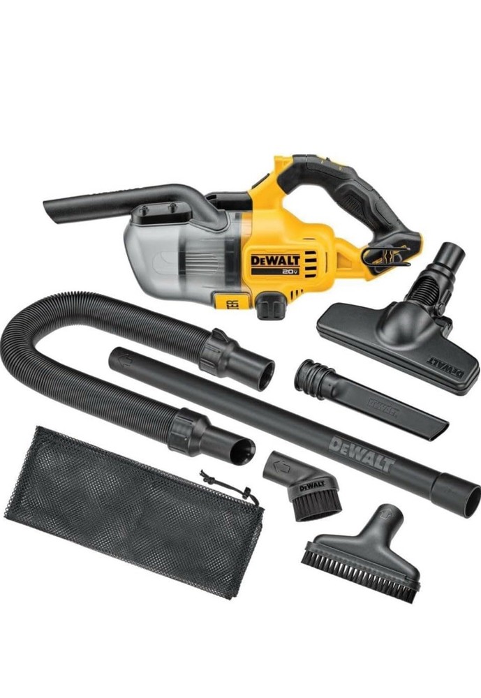 DEWALT 20V Vacuum, Cordless Handheld Vacuum, HEPA, Battery Not Included (DCV501H
