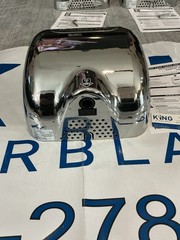 XLERATOR CHROME HAND DRYER XL-C NO TOUCH WALL MOUNT BATHROOM EXCEL XL SB METAL