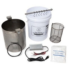 Electrolysis Kit Rust Remover for Metal – Gentle DIY Rust Removal for Cast Ir…