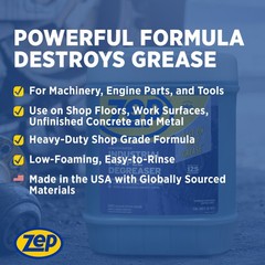 Zep Industrial Purple Solvent Degreaser – 5 Gallon (Case of 1) R45815 – Powerful