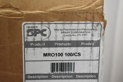 Brady SPC MRO100 Universal Absorbent Pads 15×19 Dimpled Perforated USA 100 Pack