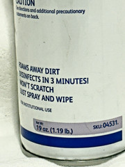 Diversey ENVY 04531 Envy Lavender 19 oz. Foam Disinfectant Cleaner 4 PACK