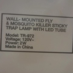 Indoor Fly Trap, Wall‑Mounted Bug Catcher Fruit Flies, Gnats, Mosquitoes & Moths