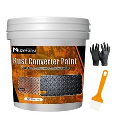 2-in-1 Rust Converter Metal Primer – Stops Rust, Paint Over Rusted Metal, An…
