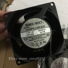 NMB 3115PS-12W-B30 115VAC 80*80*38 leaded AC fan