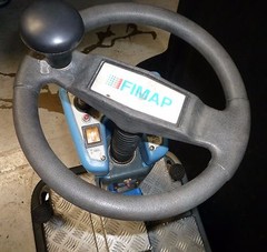 FIMAP Enjoy-365 is a Small Ride-On Scrubbing Machine with 79cm Working Width