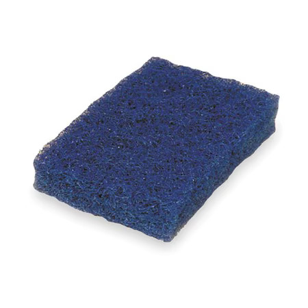 Tough Guy 2Ntg9 Scouring Pad, 6″L, 3-1/2″W, Nyln, Blu, Pk20