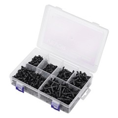 VEVOR Drip Irrigation Fittings Kit for 1/4″ tubing compatible, Black