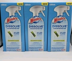 Windex Fresh Scent Concentrated Multi-Surface Cleaner Liquid 28oz (3-Pack)