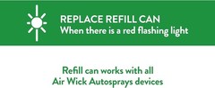Air Wick Fresh Waters Aerosol Spray Refill 5.89 oz- (2 pack) New